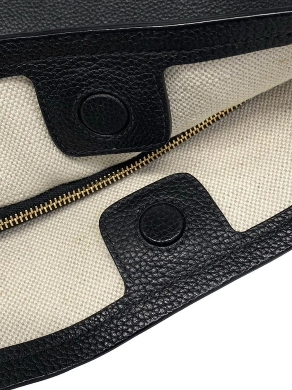 PRADA Vittelograin tote bag 1BG301 Black Leather Women's Tote Bag - Picture 13 of 15